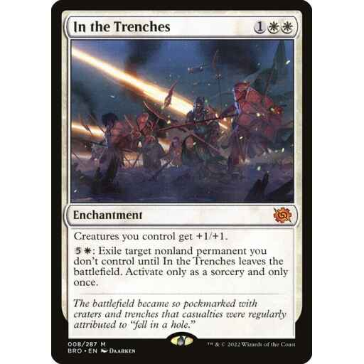 The Brothers' War - 8 - In the Trenches - Mythic - W - Non-foil