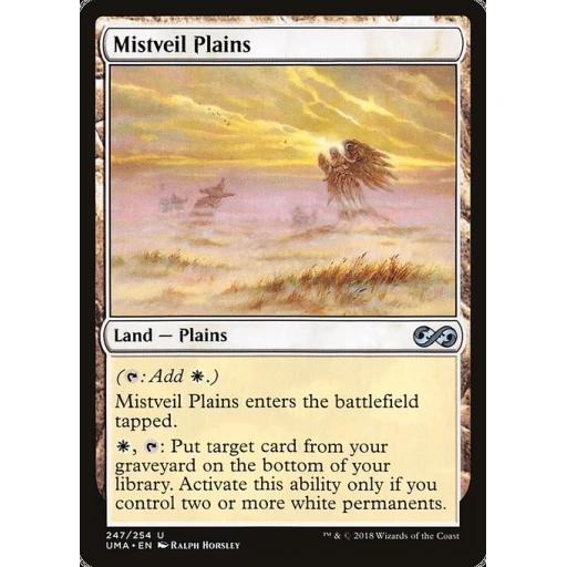 Ultimate Masters - 247 - Mistveil Plains - Uncommon - C - Non-foil