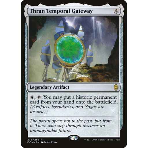 Dominaria - 233 - Thran Temporal Gateway - Rare - C - Non-foil