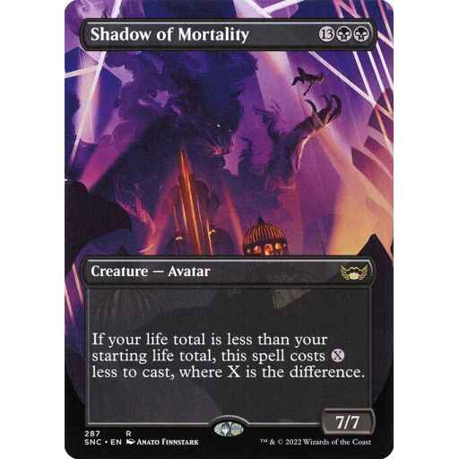 Streets of New Capenna - 287 - Shadow of Mortality - Rare - B - Non-foil