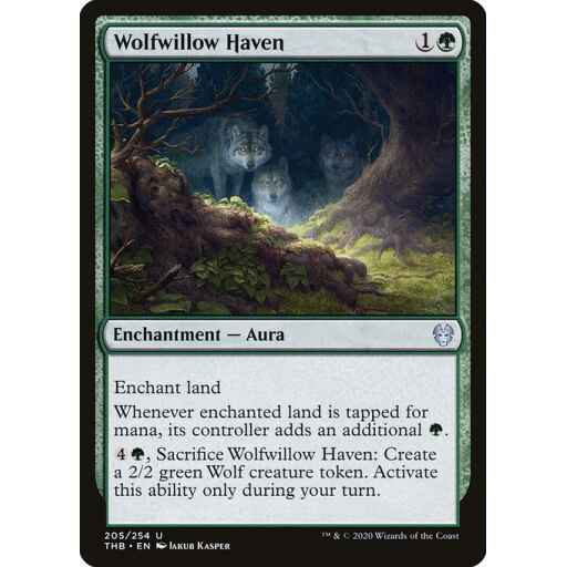 Theros Beyond Death - 205 - Wolfwillow Haven - Uncommon - G - Non-foil