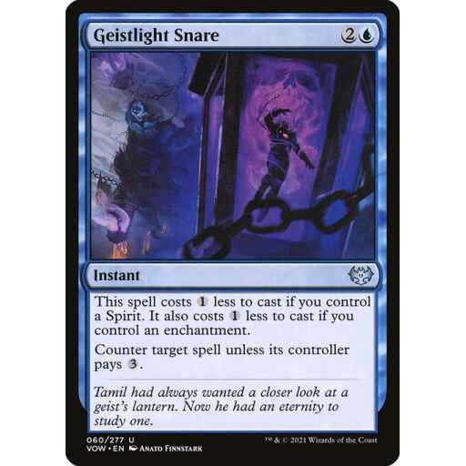 Innistrad: Crimson Vow - 60 - Geistlight Snare - Uncommon - U - Non-foil