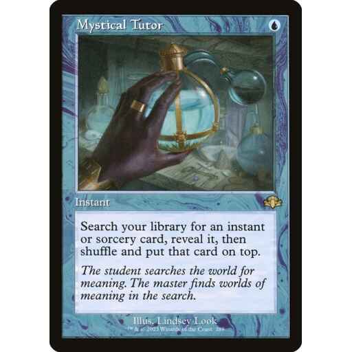 Dominaria Remastered - 289 - Mystical Tutor - Rare - U - Non-foil