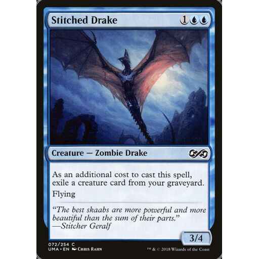 Ultimate Masters - 72 - Stitched Drake - Common - U - Non-foil