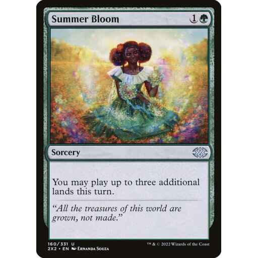 Double Masters 2022 - 160 - Summer Bloom - Uncommon - G - Non-foil