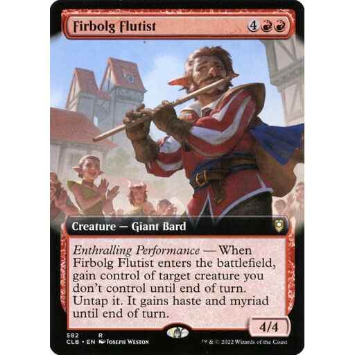Commander Legends: Battle for Baldur's Gate - 582 - Firbolg Flutist - Rare - R - Non-foil