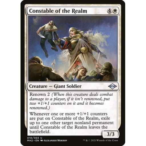 Modern Horizons 2 - 10 - Constable of the Realm - Uncommon - W - Non-foil