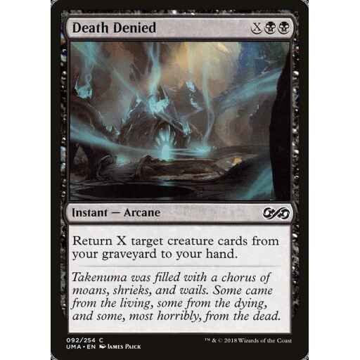 Ultimate Masters - 92 - Death Denied - Common - B - Non-foil