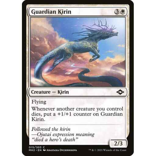 Modern Horizons 2 - 15 - Guardian Kirin - Common - W - Non-foil