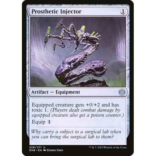 Phyrexia: All Will Be One - 239 - Prosthetic Injector - Uncommon - C - Foil