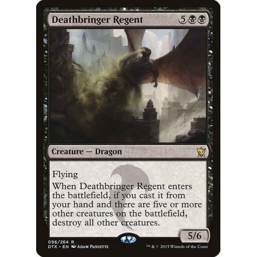 Dragons of Tarkir - 96 - Deathbringer Regent - Rare - B - Non-foil