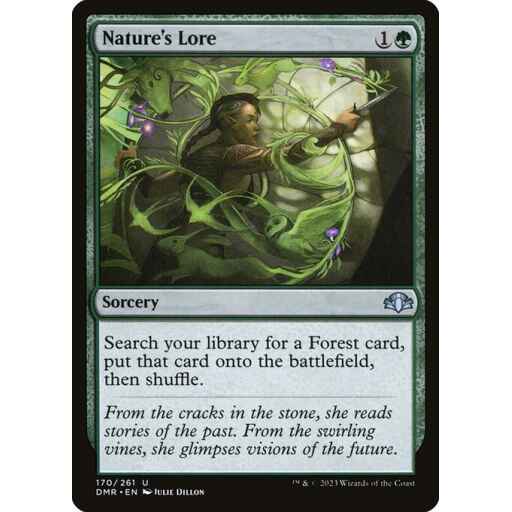 Dominaria Remastered - 170 - Nature's Lore - Uncommon - G - Non-foil