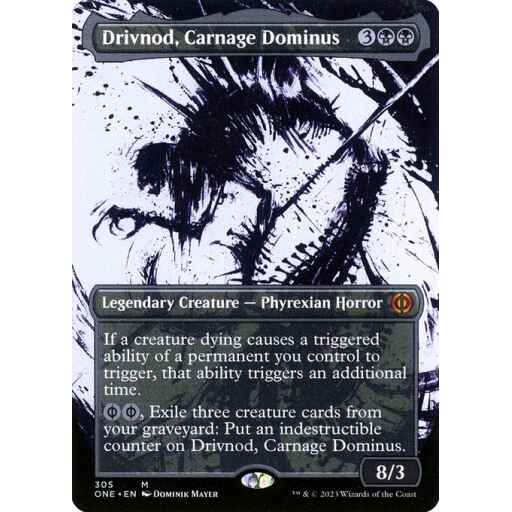 Phyrexia: All Will Be One - 305 - Drivnod, Carnage Dominus - Mythic - B - Non-foil