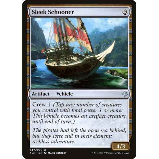 Ixalan - 247 - Sleek Schooner - Uncommon - C - Non-foil