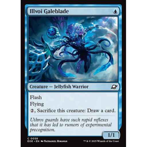 Edge of Eternities - 58 - Illvoi Galeblade - Common - U - Non-foil