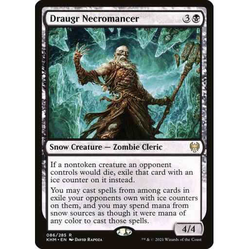 Kaldheim - 86 - Draugr Necromancer - Rare - B - Non-foil