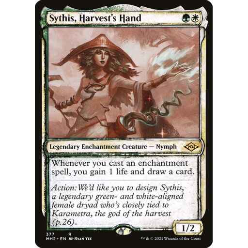 Modern Horizons 2 - 377 - Sythis, Harvest's Hand - Rare - WG - Non-foil