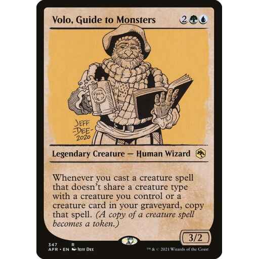 Adventures in the Forgotten Realms - 347 - Volo, Guide to Monsters - Rare - UG - Non-foil