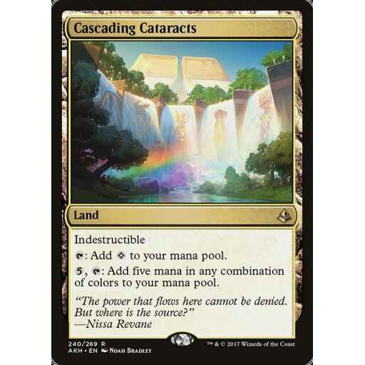 Amonkhet - 240 - Cascading Cataracts - Rare - C - Non-foil