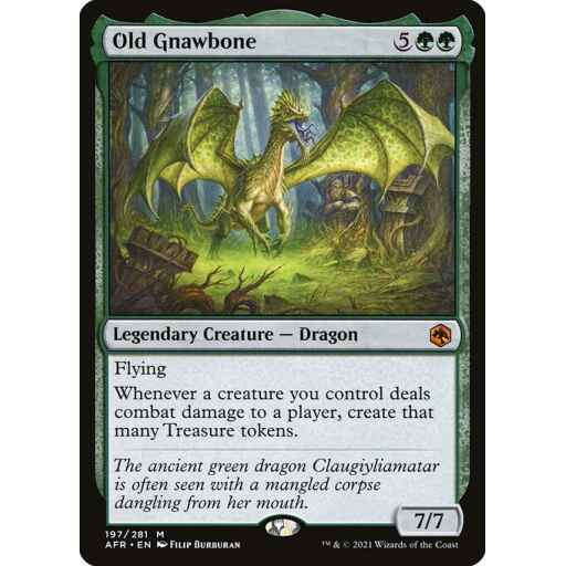 Adventures in the Forgotten Realms - 197 - Old Gnawbone - Mythic - G - Foil