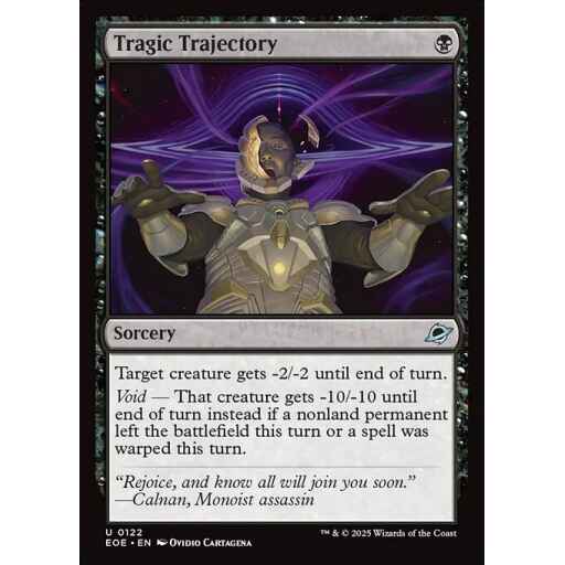Edge of Eternities - 122 - Tragic Trajectory - Uncommon - B - Non-foil