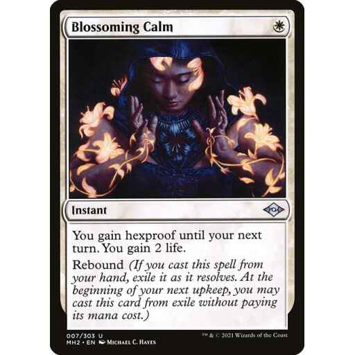 Modern Horizons 2 - 7 - Blossoming Calm - Uncommon - W - Non-foil
