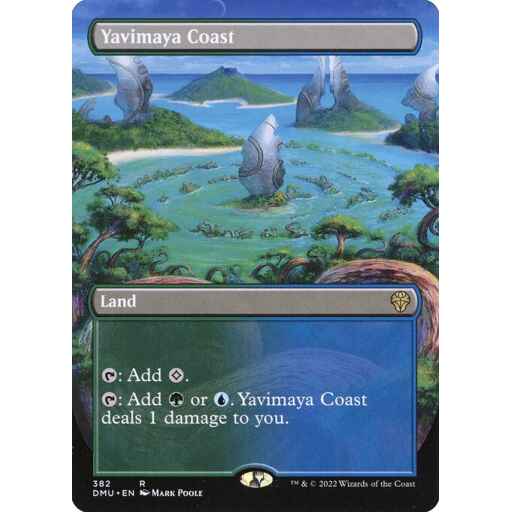 Dominaria United - 382 - Yavimaya Coast - Rare - C - Non-foil