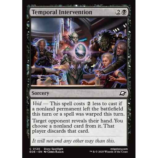 Edge of Eternities - 120 - Temporal Intervention - Common - B - Non-foil