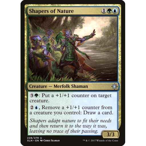 Ixalan - 228 - Shapers of Nature - Uncommon - UG - Non-foil
