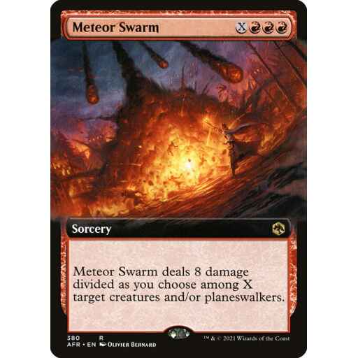Adventures in the Forgotten Realms - 380 - Meteor Swarm - Rare - R - Non-foil