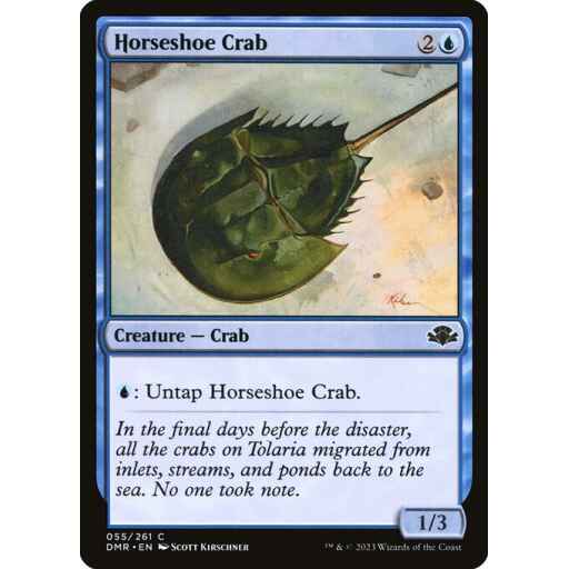 Dominaria Remastered - 55 - Horseshoe Crab - Common - U - Non-foil