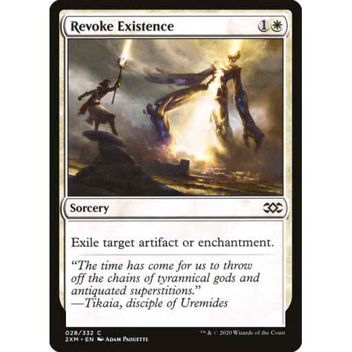 Double Masters - 28 - Revoke Existence - Common - W - Non-foil