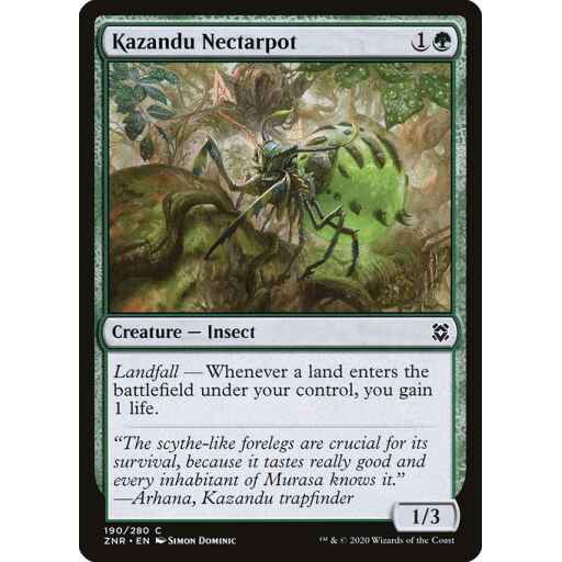 Zendikar Rising - 190 - Kazandu Nectarpot - Common - G - Non-foil