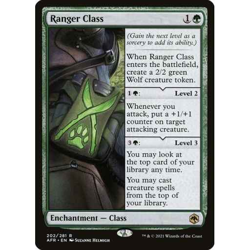 Adventures in the Forgotten Realms - 202 - Ranger Class - Rare - G - Non-foil