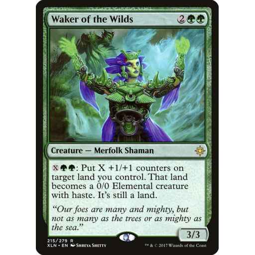 Ixalan - 215 - Waker of the Wilds - Rare - G - Non-foil