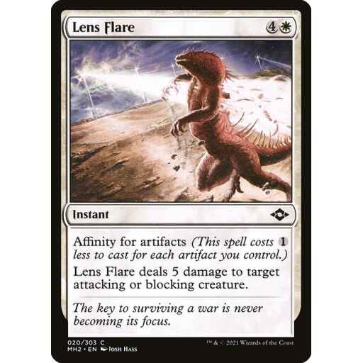 Modern Horizons 2 - 20 - Lens Flare - Common - W - Non-foil