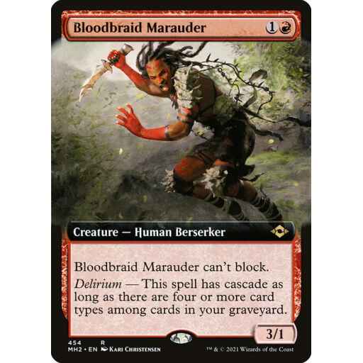 Modern Horizons 2 - 454 - Bloodbraid Marauder - Rare - R - Non-foil