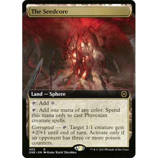 Phyrexia: All Will Be One - 403 - The Seedcore - Rare - C - Non-foil