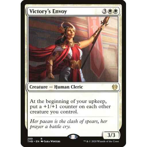 Theros Beyond Death - 289 - Victory's Envoy - Rare - W - Non-foil