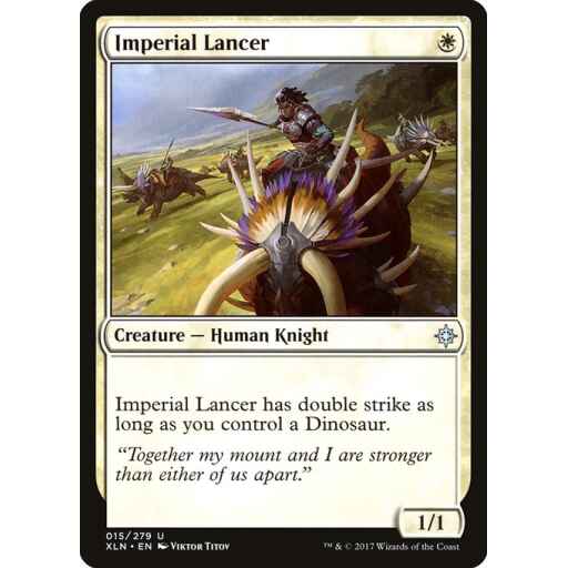 Ixalan - 15 - Imperial Lancer - Uncommon - W - Non-foil