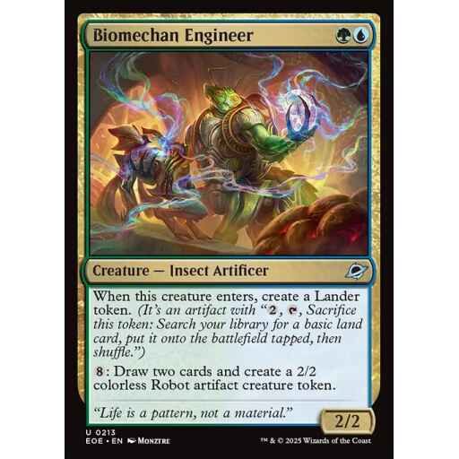 Edge of Eternities - 213 - Biomechan Engineer - Uncommon - UG - Non-foil