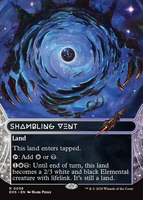 Edge of Eternities: Stellar Sights - 38 - Shambling Vent - Rare - C - Non-foil