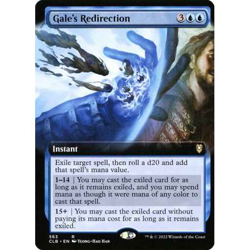 Commander Legends: Battle for Baldur's Gate - 563 - Gale's Redirection - Rare - U - Non-foil