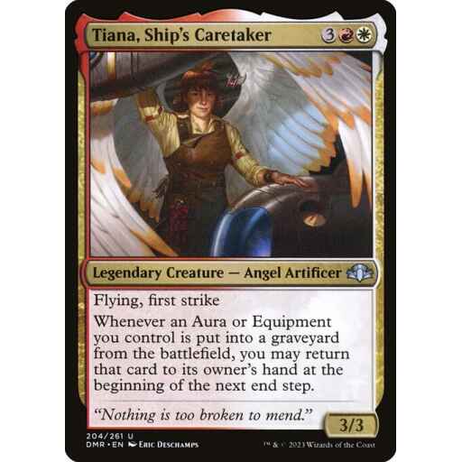 Dominaria Remastered - 204 - Tiana, Ship's Caretaker - Uncommon - WR - Non-foil