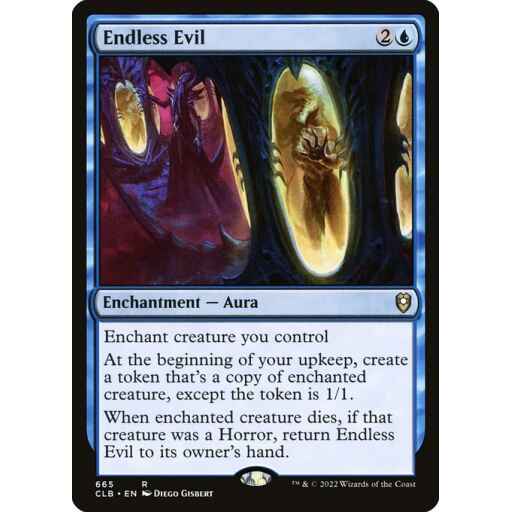 Commander Legends: Battle for Baldur's Gate - 665 - Endless Evil - Rare - U - Non-foil