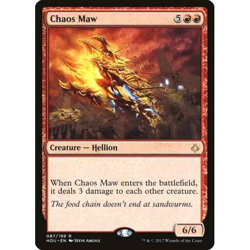Hour of Devastation - 87 - Chaos Maw - Rare - R - Non-foil