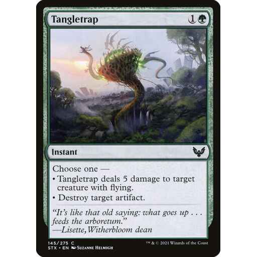 Strixhaven: School of Mages - 145 - Tangletrap - Common - G - Non-foil
