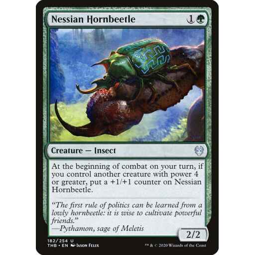 Theros Beyond Death - 182 - Nessian Hornbeetle - Uncommon - G - Non-foil