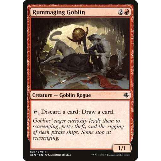 Ixalan - 160 - Rummaging Goblin - Common - R - Non-foil