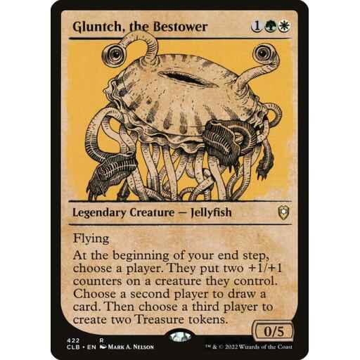 Commander Legends: Battle for Baldur's Gate - 422 - Gluntch, the Bestower - Rare - WG - Non-foil